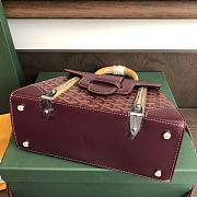 Goyard Saigon Purple 28 x 20 x 12 cm - 5