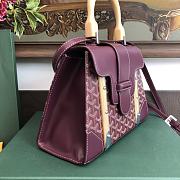 Goyard Saigon Purple 28 x 20 x 12 cm - 3