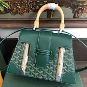 Goyard Saigon Green 28 x 20 x 12 cm - 1