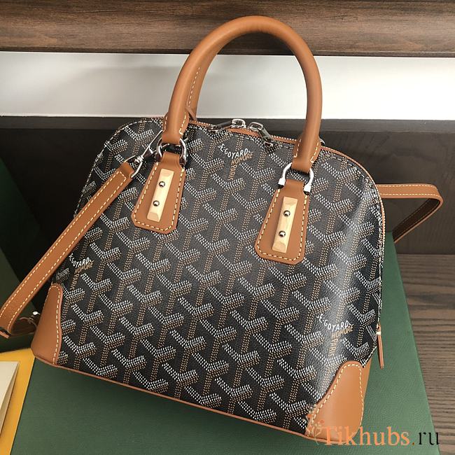 Goyard Vendome Mini Bag Brown 23x18.5x10.5cm - 1