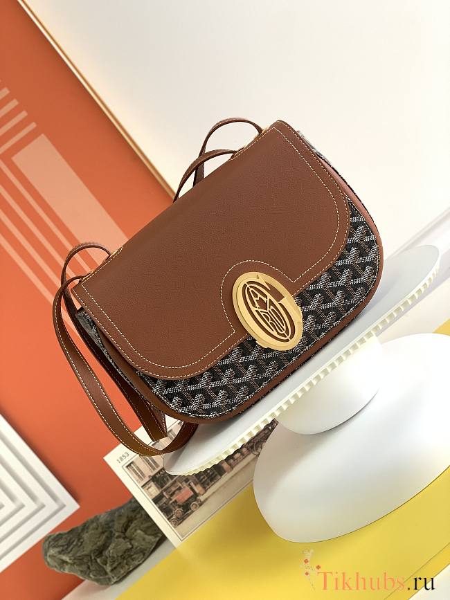 Goyard 233 Bag Brown 25x17x8cm - 1