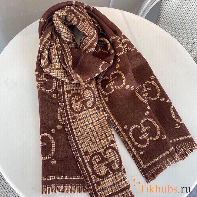 Gucci Wool Scarf 47x180cm - 1