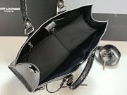 Balenciaga Neo Classic Upside Down Black Tote Bag 36.5x24x22cm - 6