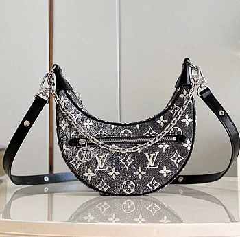 Louis Vuiiton LV Loop PM Grey Bag 23x13x6cm