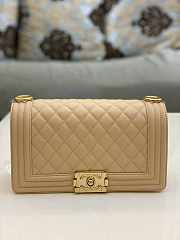 Chanel Leboy Cavier Gold HW Beige 25cm - 1