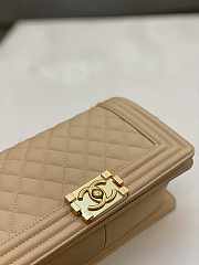 Chanel Leboy Cavier Gold HW Beige 25cm - 4