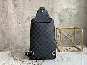 Louis Vuitton LV Avenue Sling Bag Damier Graphite Canvas 31x21x9cm - 5