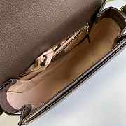 Gucci Ophidia GG Small Shoulder Bag Brown 25x18x9cm - 2