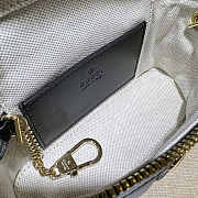 Gucci GG Matelassé Top Handle Mini Bag Black 16x10.5x5cm - 3