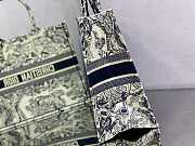 Dior Large Book Tote Blue Toile de Jouy 42 x 35 x 18.5 cm - 5