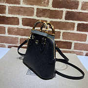 Gucci Diana Mini Tote Bag Black 20x16x8.5cm - 3