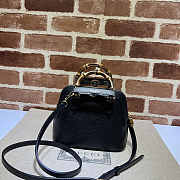 Gucci Diana Mini Tote Bag Black 20x16x8.5cm - 4