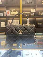 Chanel New Trendy Black Gold 25x12x7cm - 1