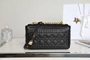 Dior Caro Black Calfskin 25.5x15.5x8cm - 4