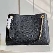 Louis Vuitton LV Surene MM Black Shoulder Bag 36x25x11.5cm - 1