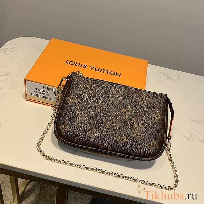 Louis Vuitton LV Mini Pochette Accessories Monogram 15.5 x 10.5 x 4 cm - 1