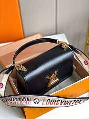 Louis Vuitton LV Twist MM Bag Black 23 x 17 x 9.5 cm - 4