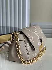 Louis Vuitton LV Favorite Grey Bag 24 x 14 x 9 cm - 3