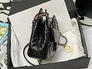 Chanel Small Hobo Black Bag 17x19x6cm - 3