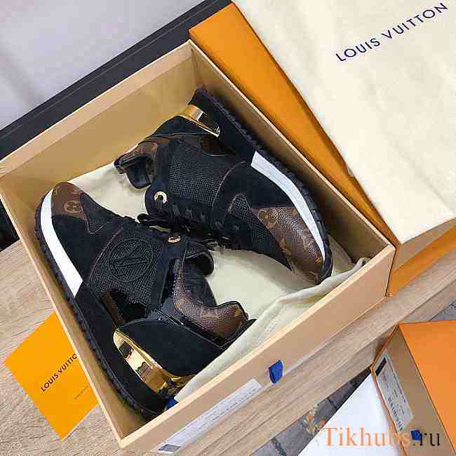 Louis Vuitton LV Run Away Sneaker Black - 1