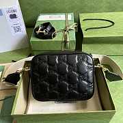 Gucci Matelassé Small Black Bag 21.5 x 17 x 7.5 cm - 3