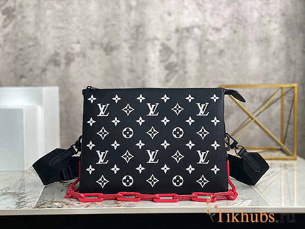 Louis Vuitton LV Coussin PM Black and White 26x20x12cm - 1