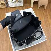 Hermes Birkin Cargo Black Silver 25cm - 5