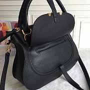 Chloe Marcie Double Carry Bag Black 36x12x28cm - 2