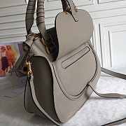 Chloe Marcie Double Carry Bag Gray 36x12x28cm - 5