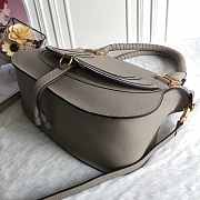 Chloe Marcie Double Carry Bag Gray 36x12x28cm - 3