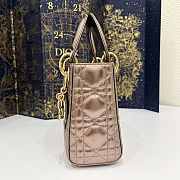 Dior Lady Mini Lambskin Gold 17cm - 6