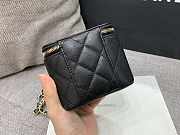 Chanel Vanity Box Black Bag Caviar 8.5x11x7cm - 2