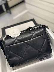 Chanel 19 Flap Bag Lambskin Black Hardware 26cm - 4