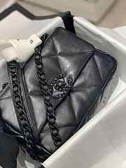 Chanel 19 Flap Bag Lambskin Black Hardware 26cm - 2