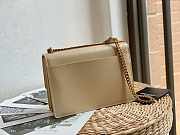 YSL Medium Sunset Light Beige Gold 22cm - 4