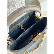 Louis Vuitton LV Capucines Black BB 27x18x9cm - 3