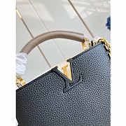 Louis Vuitton LV Capucines Black BB 27x18x9cm - 5