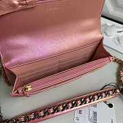 Chanel Wallet Chain Pink 19cm - 4