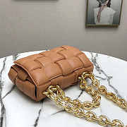 Bottega Veneta The Chain Cassette Caramel 26x18x8cm - 6