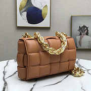 Bottega Veneta The Chain Cassette Caramel 26x18x8cm - 4