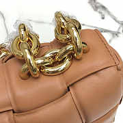 Bottega Veneta The Chain Cassette Caramel 26x18x8cm - 2