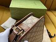 Gucci GG Should Bag Brown 22.5x14x7cm - 6