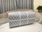 Dior Lingot 50 Bag Gray CD Diamond Canvas 50 x 25 x 21.5 cm - 5