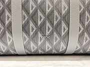 Dior Lingot 50 Bag Gray CD Diamond Canvas 50 x 25 x 21.5 cm - 2