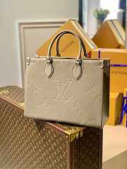 Louis Vuitton LV Onthego MM Beige 35x28x15cm - 1