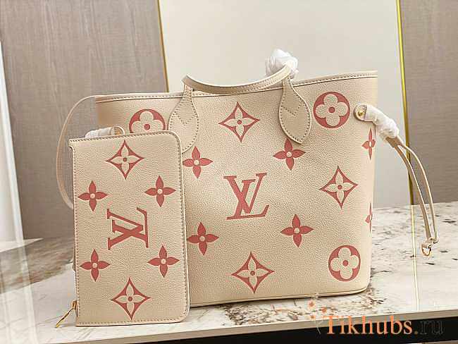 Louis Vuitton LV Neverfull Monogram White 31x28x14cm - 1