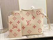 Louis Vuitton LV Neverfull Monogram White 31x28x14cm - 1