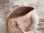 Louis Vuitton LV Speedy Bandouliere Bag 20 Cream Beige 20.5x13.5x12cm - 3