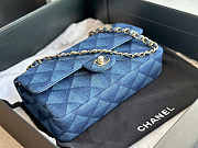 Chanel Flap Bag Denim Gold 25cm - 2