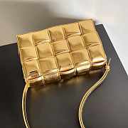 Bottega Veneta Padded Cassette Gold 26x18x8cm - 5